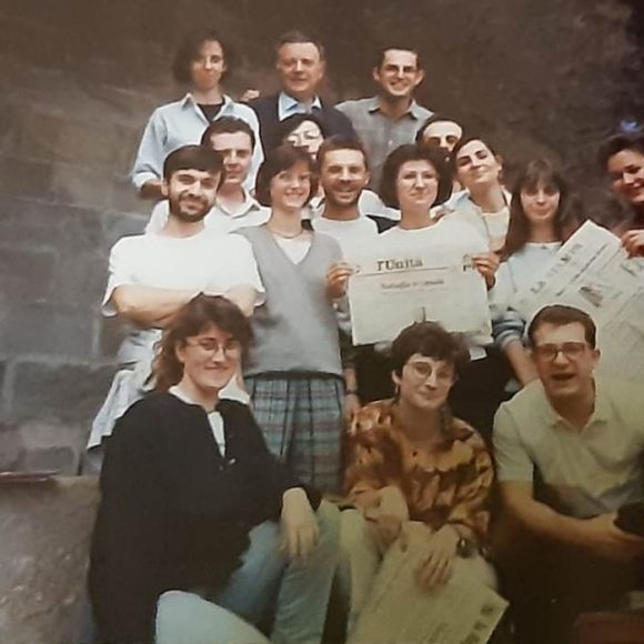 Fucini a Camaldoli nel 1991