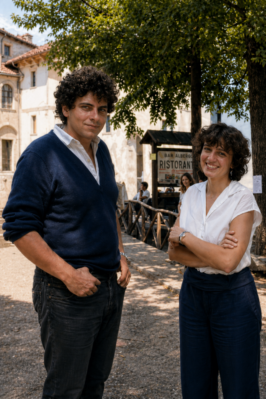 Pietro Giordano e Anna Mantovani nel 1980